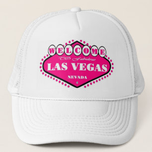 HOT PINK Las Vegas Sign Cap Truckerkappe