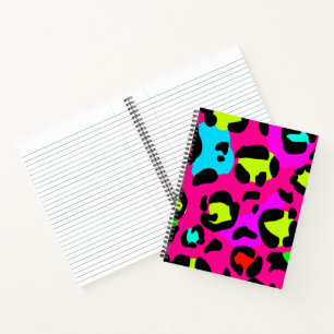 Hot Pink Leope Notizbuch