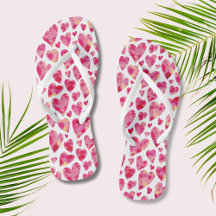 Hot Pink Liebe Herzmuster