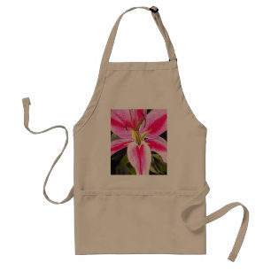 Hot Pink Lily Teneriffa Pop Blume Schürze