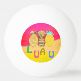 Hot Pink Luau Tischtennisball