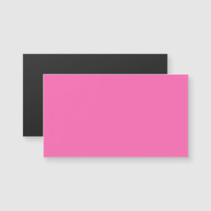 Hot Pink Magnetic Business Card Magnetkarte
