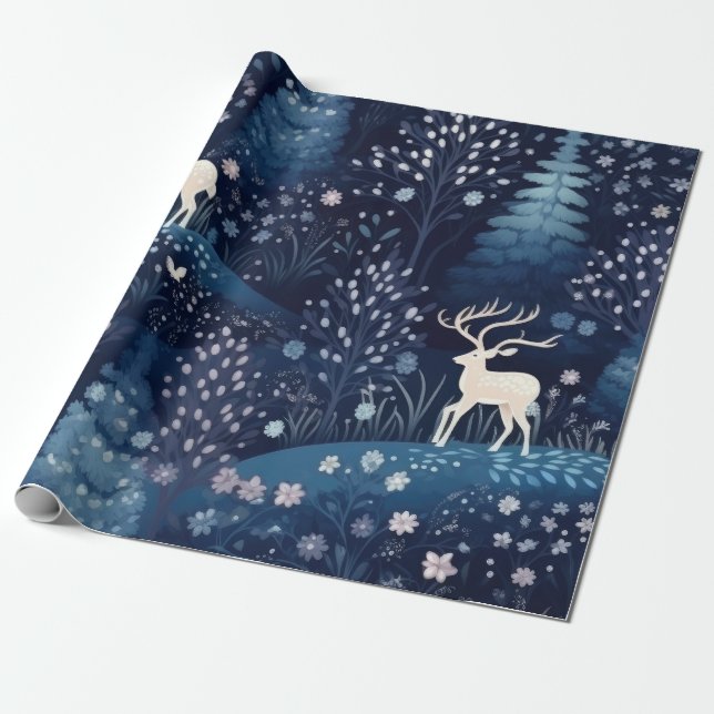 Hot Pink Modern Groovy Weihnachten Geschenkpapier (Ungerollt)