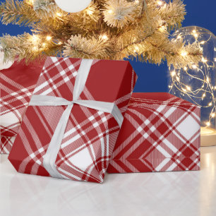 Hot Pink Modern Groovy Weihnachten Geschenkpapier