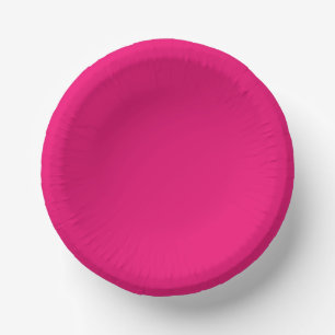 Hot Pink Paper Bowls Pappteller