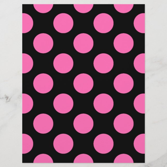 Hot Pink Polka Dots (Vorderseite)