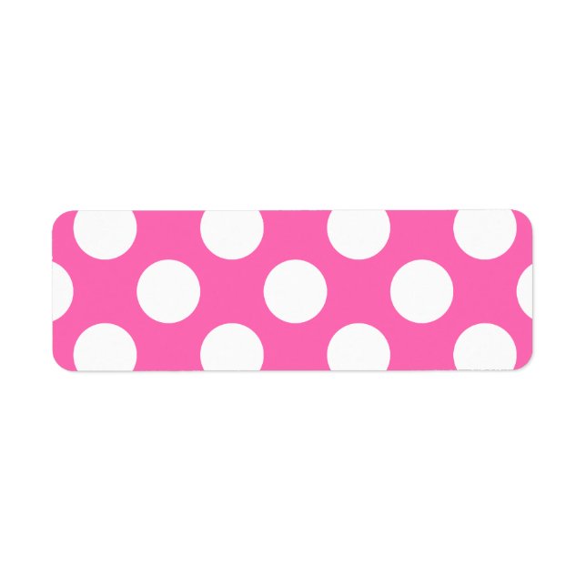 Hot Pink Polka Dots (Vorne)