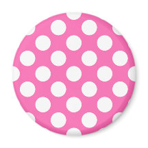 Hot Pink Polka Dots