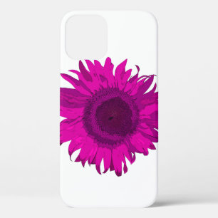 Hot Pink Pop Art Sonnenblumen Case-Mate iPhone Hülle