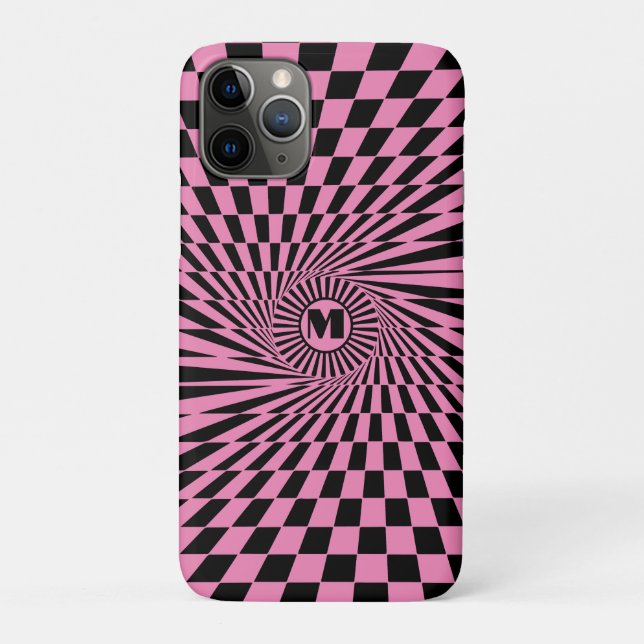 Hot Pink Rays Custom Sun Graphic Case-Mate iPhone Hülle (Rückseite)