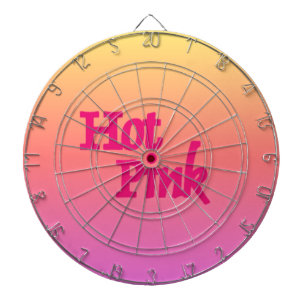 Hot Pink Reverse Dartboard Dartscheibe