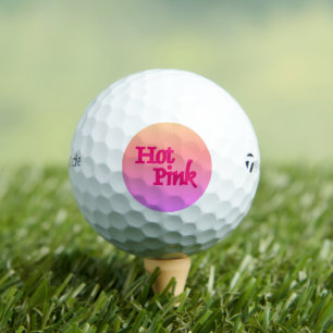 Hot Pink Reverse Taylor Made TP5 Golfbälle 12 pk
