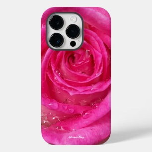Hot Pink Rose iPhone 14 Pro Fall Case-Mate iPhone 14 Pro Hülle