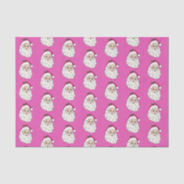 Hot Pink Santa Seidenpapier