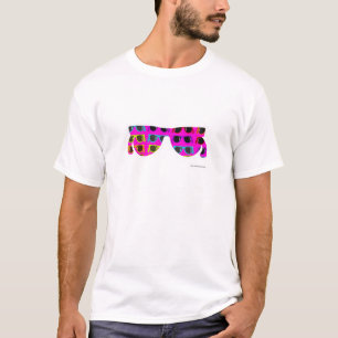 Hot Pink Sonnenbrille Epic Neon Retro Design T-Shirt