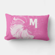 Hot Pink Squigggle Monogramm