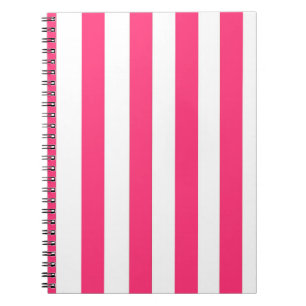 Hot-Pink-Strip-Notebook Notizblock