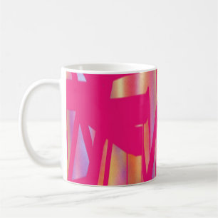 Hot Pink-Tasse Kaffeetasse