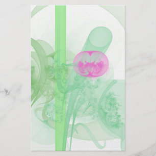 Hot Pink Tulip Fee Veranstaltungssaal Abstrakte Ku Briefpapier