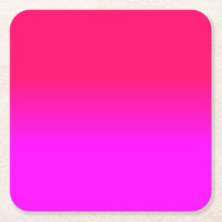 Hot Pink und Neon Pink Ombre Farbtöne