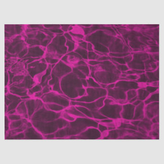 Hot Pink Unterwasser Wavy Rippling Wasser Wolke Fl Seidenpapier