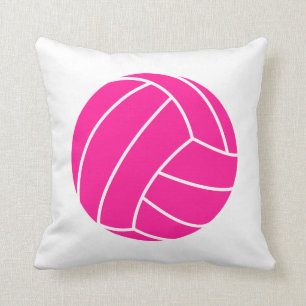 Hot Pink Volleyball Kissen