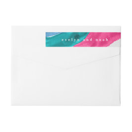 Hot Pink Wasserfarbe