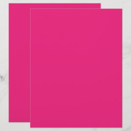 Hot Pink Wedding | Fett Farbe einladen Briefbogen