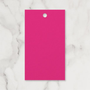 Hot Pink Wedding   Fett Farbe einladen Geschenkanhänger