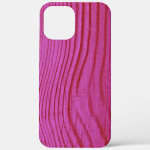 Hot Pink Wood Grain Case-Mate iPhone Hülle