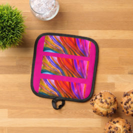 Hot-Pink-Wüste Inspirationsquelle Topflappen