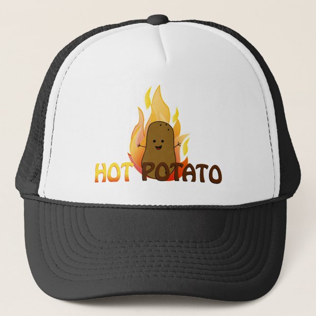 Hot Potato, Funny Food Truckerkappe (Vorderseite)