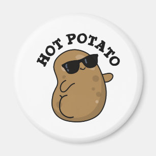 Hot Potato Funny Veggie Pub Magnet