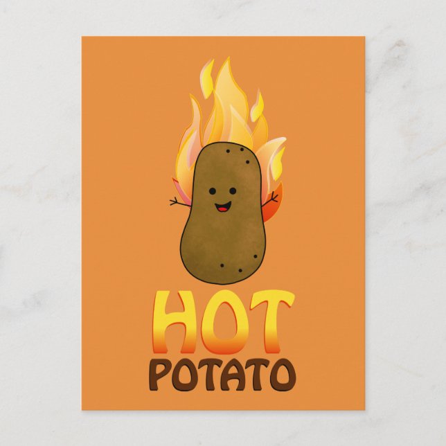 Hot Potato Postkarte (Vorderseite)