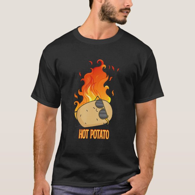 Hot Potato Potato Kostüme Potato T-Shirt (Vorderseite)