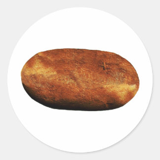 Hot Potato Runder Aufkleber