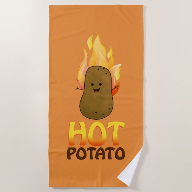 Hot Potato Strandtuch (Vorderseite)