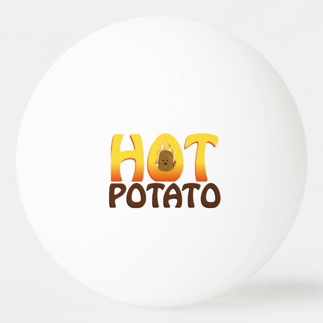 Hot Potato Tischtennisball (Vorderseite)