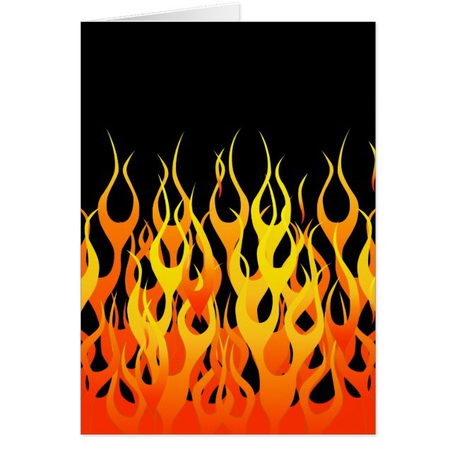 Hot Racing Flames Graphic (Vorne)