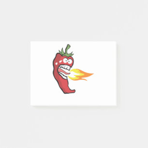 Hot Red Chili Pepper Post-it Klebezettel