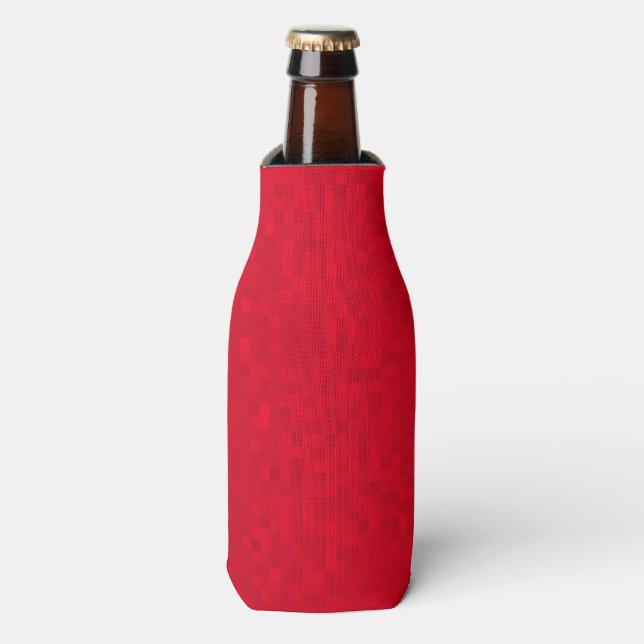 Hot Red Mosaic, Flaschenkühler (Flaschenvorderseite)