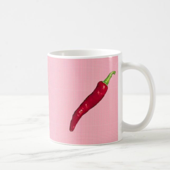 Hot Red Pepper Design-Tasse Tasse (Rechts)