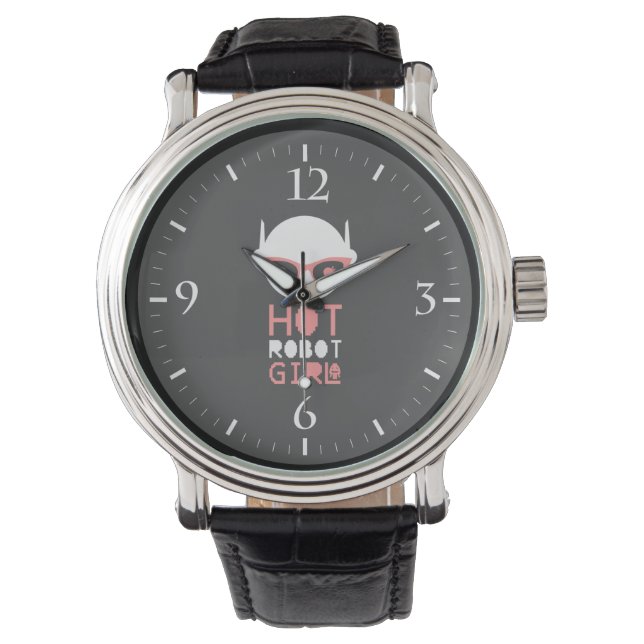 Hot Roboter Armbanduhr (Vorderseite)