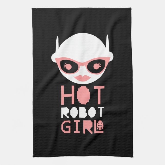 Hot Roboter Geschirrtuch (Vertikal)