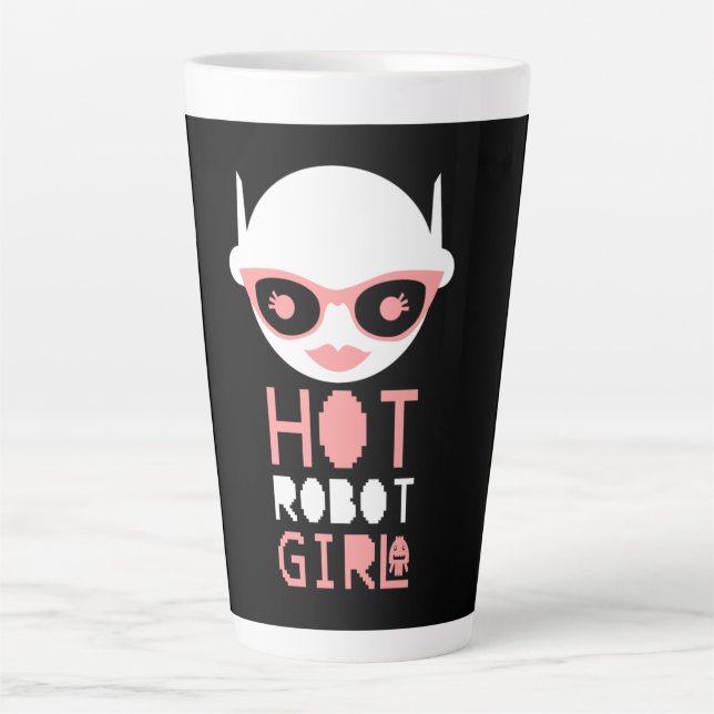 Hot Roboter Milchtasse (Vorderseite)