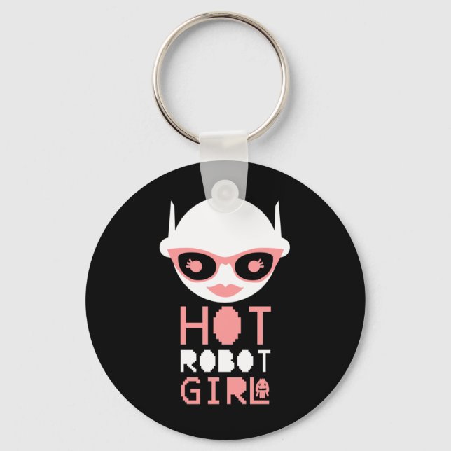 Hot Roboter Schlüsselanhänger (Vorderseite)