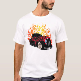 HOT ROD ALTES FLAMM-GARAGE UND FEUER T-Shirt