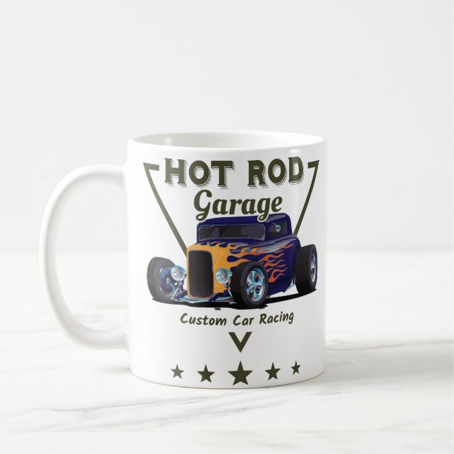 Hot Rod Garage! Kaffeetasse (Links)