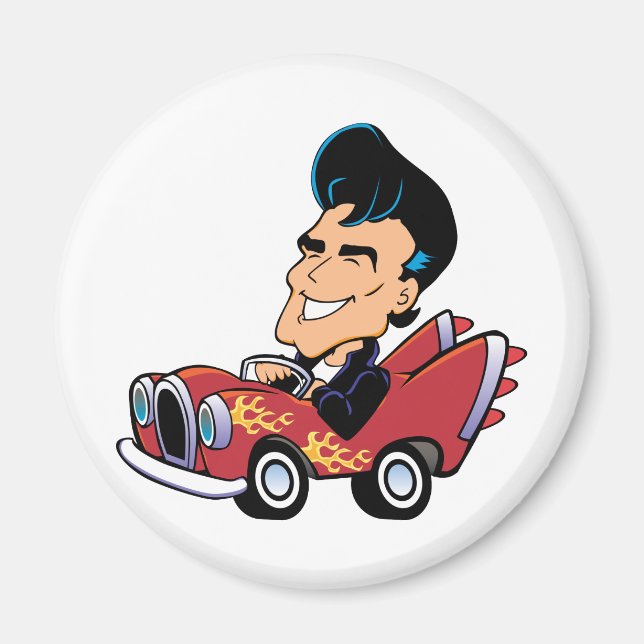 Hot Rodder Magnet (Vorne)