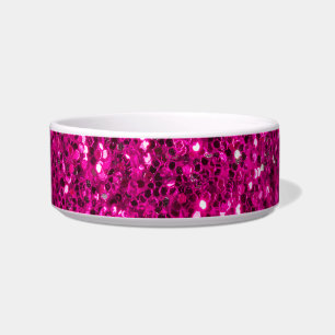 Hot-Rosa-Glitzern Imitate Glitzer Napf